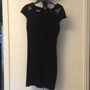 Cocktail black dress.